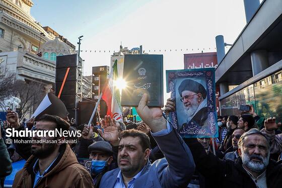 گزارش تصویری | مراسم تشییع پیکر شهدای مدافع امنیت در مشهد (۲۲ دی ۱۴۰۴) - ۲