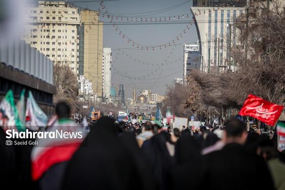 گزارش تصویری | مراسم تشییع پیکر شهدای مدافع امنیت در مشهد (۲۲ دی ۱۴۰۴) - ۳