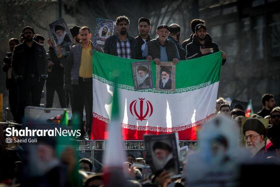 گزارش تصویری | مراسم تشییع پیکر شهدای مدافع امنیت در مشهد (۲۲ دی ۱۴۰۴) - ۳