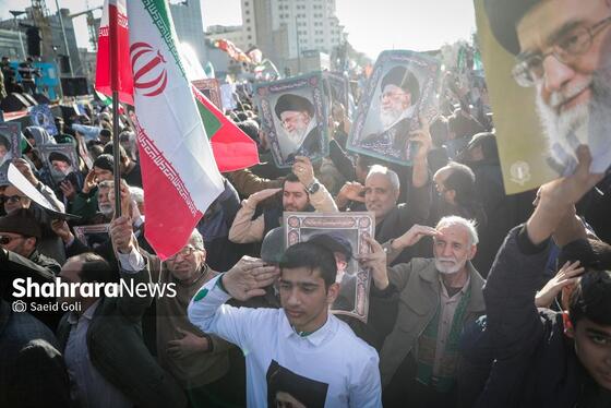 گزارش تصویری | مراسم تشییع پیکر شهدای مدافع امنیت در مشهد (۲۲ دی ۱۴۰۴) - ۳