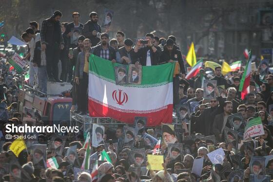 گزارش تصویری | مراسم تشییع پیکر شهدای مدافع امنیت در مشهد (۲۲ دی ۱۴۰۴) - ۳