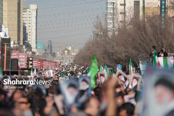 گزارش تصویری | مراسم تشییع پیکر شهدای مدافع امنیت در مشهد (۲۲ دی ۱۴۰۴) - ۳
