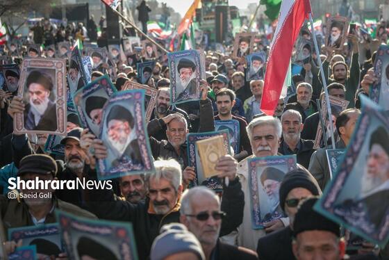 گزارش تصویری | مراسم تشییع پیکر شهدای مدافع امنیت در مشهد (۲۲ دی ۱۴۰۴) - ۳