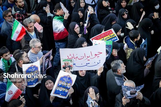 گزارش تصویری | مراسم تشییع پیکر شهدای مدافع امنیت در مشهد (۲۲ دی ۱۴۰۴) - ۳