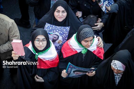 گزارش تصویری | مراسم تشییع پیکر شهدای مدافع امنیت در مشهد (۲۲ دی ۱۴۰۴) - ۳