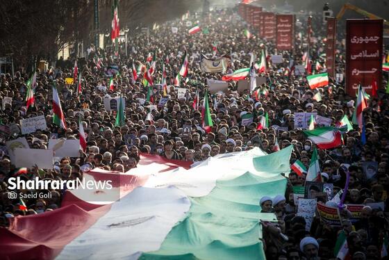 گزارش تصویری | مراسم تشییع پیکر شهدای مدافع امنیت در مشهد (۲۲ دی ۱۴۰۴) - ۳