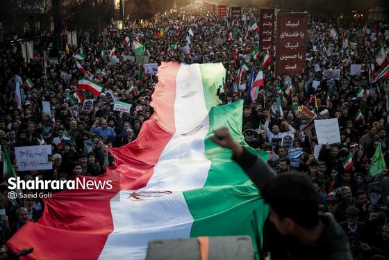 گزارش تصویری | مراسم تشییع پیکر شهدای مدافع امنیت در مشهد (۲۲ دی ۱۴۰۴) - ۳