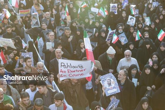 گزارش تصویری | مراسم تشییع پیکر شهدای مدافع امنیت در مشهد (۲۲ دی ۱۴۰۴) - ۳