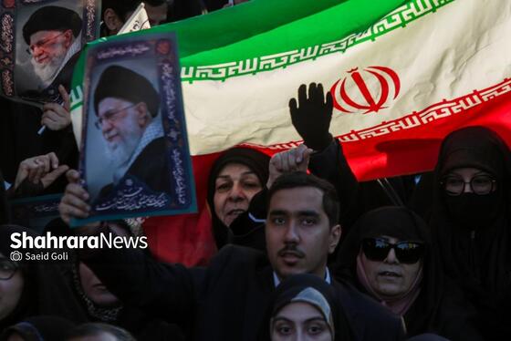 گزارش تصویری | مراسم تشییع پیکر شهدای مدافع امنیت در مشهد (۲۲ دی ۱۴۰۴) - ۳