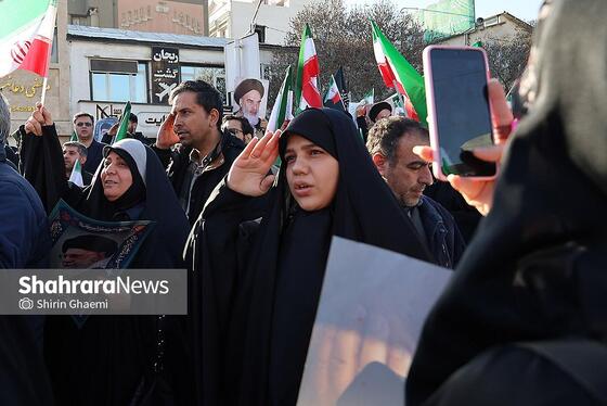 گزارش تصویری | مراسم تشییع پیکر شهدای مدافع امنیت در مشهد (۲۲ دی ۱۴۰۴) - ۴