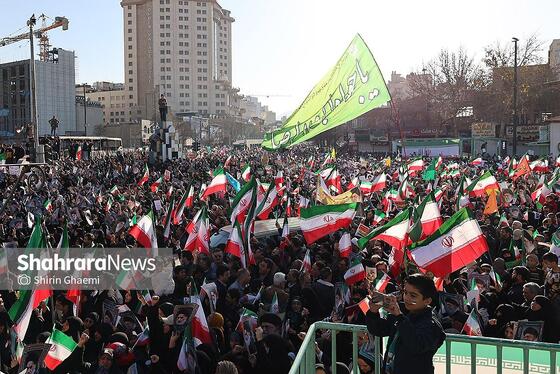 گزارش تصویری | مراسم تشییع پیکر شهدای مدافع امنیت در مشهد (۲۲ دی ۱۴۰۴) - ۴