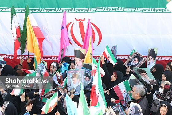 گزارش تصویری | مراسم تشییع پیکر شهدای مدافع امنیت در مشهد (۲۲ دی ۱۴۰۴) - ۴