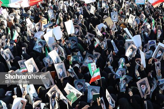گزارش تصویری | مراسم تشییع پیکر شهدای مدافع امنیت در مشهد (۲۲ دی ۱۴۰۴) - ۴