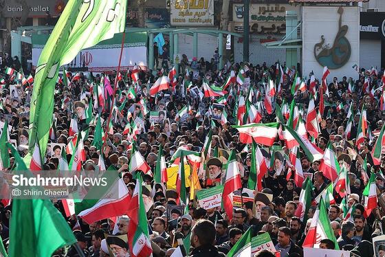 گزارش تصویری | مراسم تشییع پیکر شهدای مدافع امنیت در مشهد (۲۲ دی ۱۴۰۴) - ۴