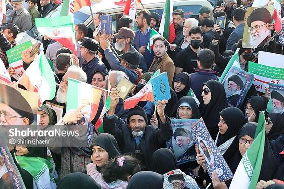 گزارش تصویری | مراسم تشییع پیکر شهدای مدافع امنیت در مشهد (۲۲ دی ۱۴۰۴) - ۴