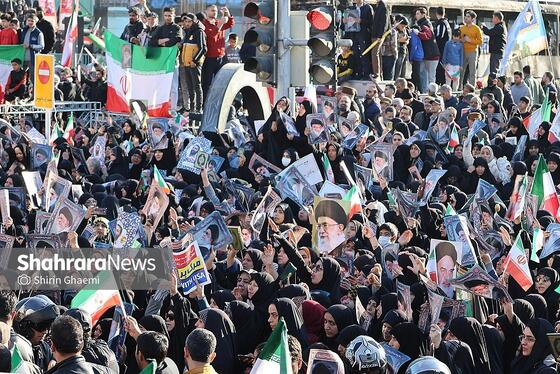 گزارش تصویری | مراسم تشییع پیکر شهدای مدافع امنیت در مشهد (۲۲ دی ۱۴۰۴) - ۴