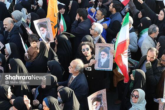گزارش تصویری | مراسم تشییع پیکر شهدای مدافع امنیت در مشهد (۲۲ دی ۱۴۰۴) - ۴