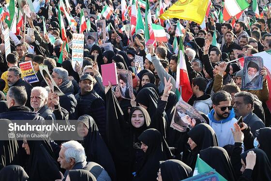 گزارش تصویری | مراسم تشییع پیکر شهدای مدافع امنیت در مشهد (۲۲ دی ۱۴۰۴) - ۴