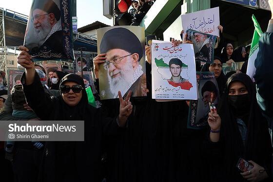 گزارش تصویری | مراسم تشییع پیکر شهدای مدافع امنیت در مشهد (۲۲ دی ۱۴۰۴) - ۴