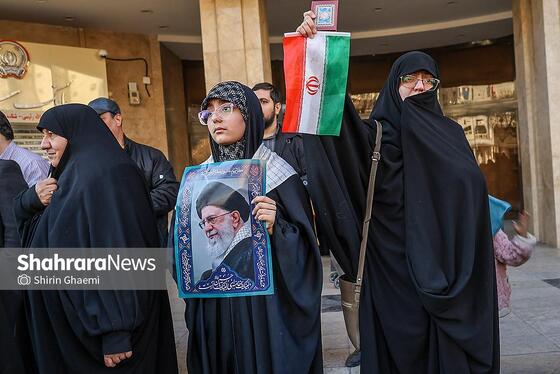گزارش تصویری | مراسم تشییع پیکر شهدای مدافع امنیت در مشهد (۲۲ دی ۱۴۰۴) - ۴