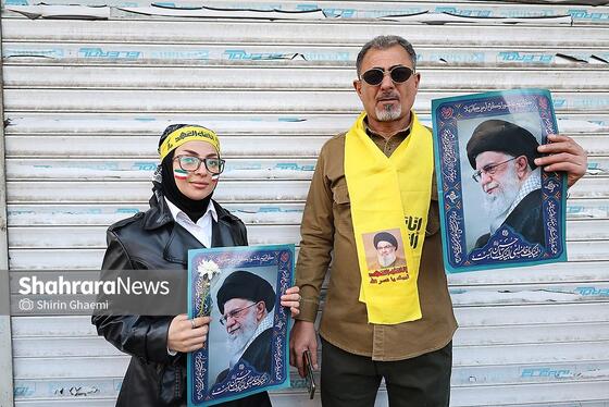 گزارش تصویری | مراسم تشییع پیکر شهدای مدافع امنیت در مشهد (۲۲ دی ۱۴۰۴) - ۴