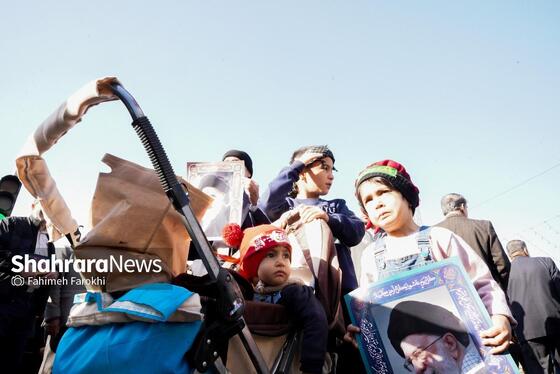 گزارش تصویری | مراسم تشییع پیکر شهدای مدافع امنیت در مشهد (۲۲ دی ۱۴۰۴) - ۵