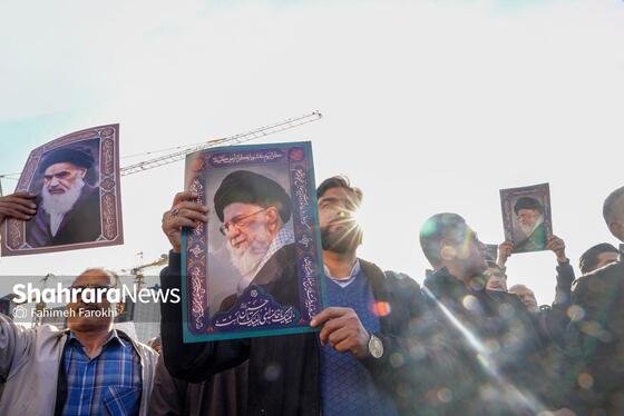 گزارش تصویری | مراسم تشییع پیکر شهدای مدافع امنیت در مشهد (۲۲ دی ۱۴۰۴) - ۵