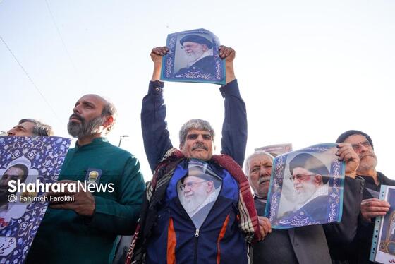 گزارش تصویری | مراسم تشییع پیکر شهدای مدافع امنیت در مشهد (۲۲ دی ۱۴۰۴) - ۵