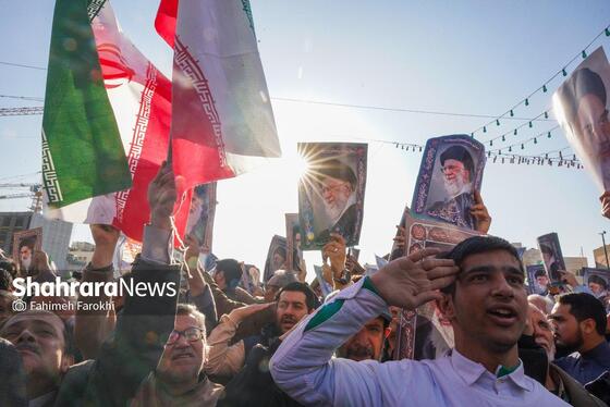 گزارش تصویری | مراسم تشییع پیکر شهدای مدافع امنیت در مشهد (۲۲ دی ۱۴۰۴) - ۵