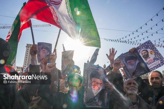 گزارش تصویری | مراسم تشییع پیکر شهدای مدافع امنیت در مشهد (۲۲ دی ۱۴۰۴) - ۵