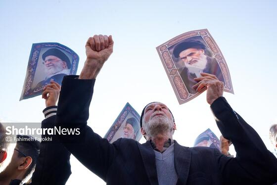 گزارش تصویری | مراسم تشییع پیکر شهدای مدافع امنیت در مشهد (۲۲ دی ۱۴۰۴) - ۵