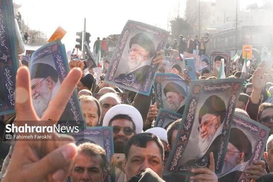 گزارش تصویری | مراسم تشییع پیکر شهدای مدافع امنیت در مشهد (۲۲ دی ۱۴۰۴) - ۵