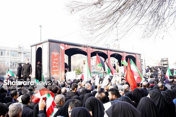 گزارش تصویری | مراسم تشییع پیکر شهدای مدافع امنیت در مشهد (۲۲ دی ۱۴۰۴) - ۵