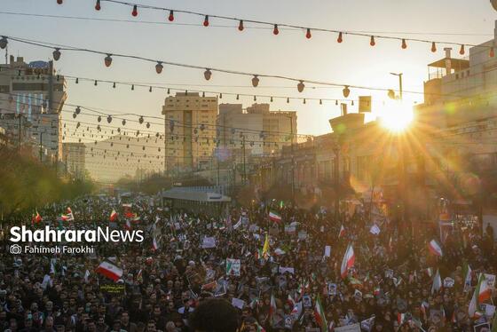 گزارش تصویری | مراسم تشییع پیکر شهدای مدافع امنیت در مشهد (۲۲ دی ۱۴۰۴) - ۵