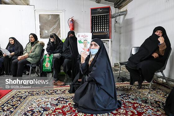 گزارش تصویری | مراسم تدفین پیکرهای شهدای مدافع امنیت در آرامستان بهشت‌رضا(ع) مشهد