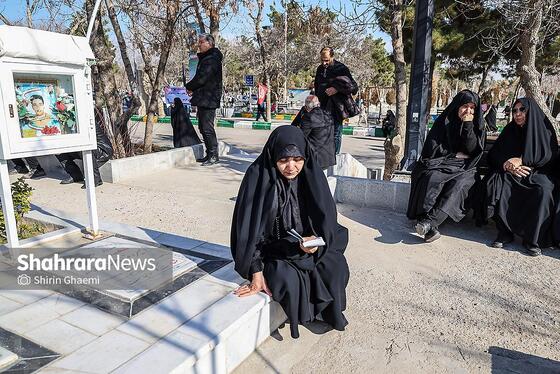 گزارش تصویری | مراسم تدفین پیکرهای شهدای مدافع امنیت در آرامستان بهشت‌رضا(ع) مشهد