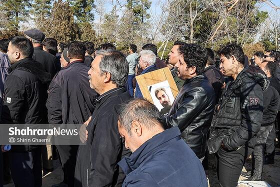 گزارش تصویری | مراسم تدفین پیکرهای شهدای مدافع امنیت در آرامستان بهشت‌رضا(ع) مشهد