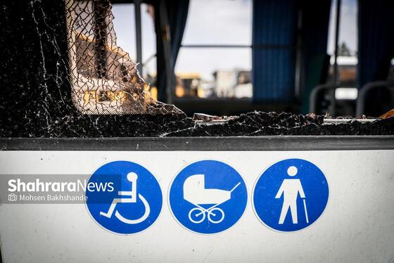 گزارش تصویری | آغاز بازسازی اتوبوس‌های آسیب‌دیده در اغتشاشات اخیر