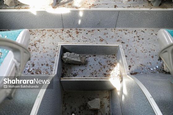 گزارش تصویری | آغاز بازسازی اتوبوس‌های آسیب‌دیده در اغتشاشات اخیر