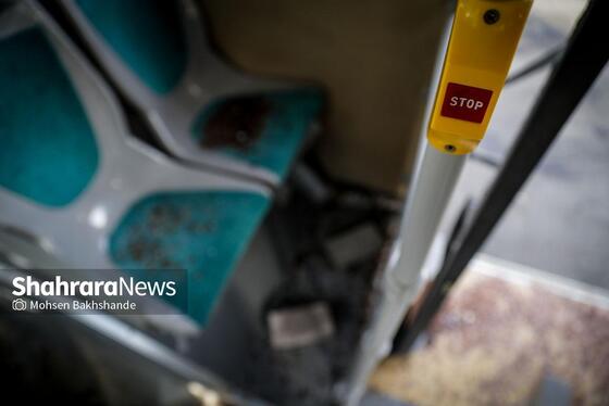 گزارش تصویری | آغاز بازسازی اتوبوس‌های آسیب‌دیده در اغتشاشات اخیر