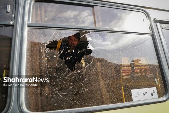 گزارش تصویری | آغاز بازسازی اتوبوس‌های آسیب‌دیده در اغتشاشات اخیر