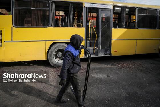 گزارش تصویری | آغاز بازسازی اتوبوس‌های آسیب‌دیده در اغتشاشات اخیر