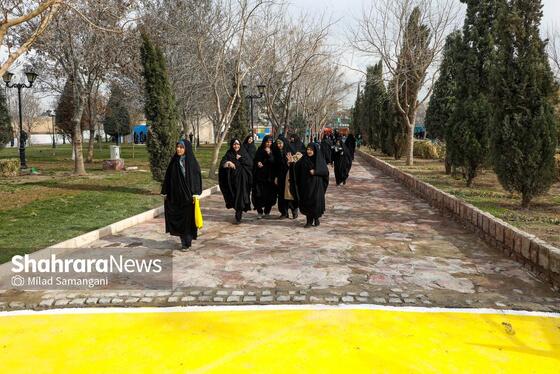گزارش تصویری | افتتاح بوستان بانوان «شهربانو ادیب»