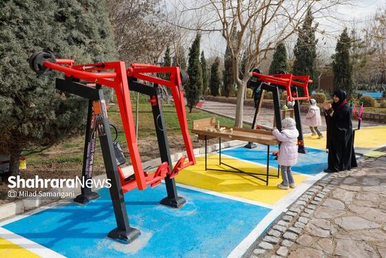 گزارش تصویری | افتتاح بوستان بانوان «شهربانو ادیب»