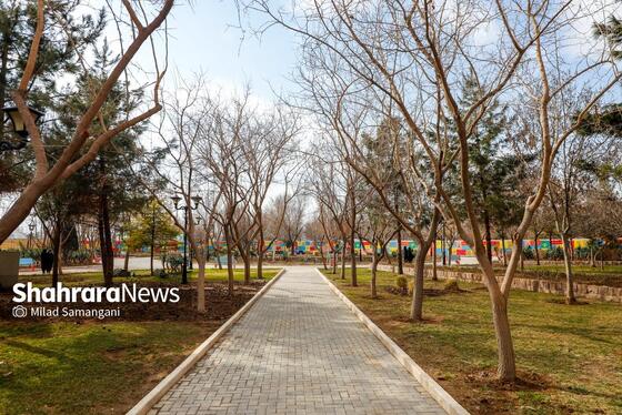 گزارش تصویری | افتتاح بوستان بانوان «شهربانو ادیب»
