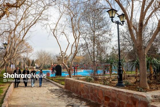 گزارش تصویری | افتتاح بوستان بانوان «شهربانو ادیب»