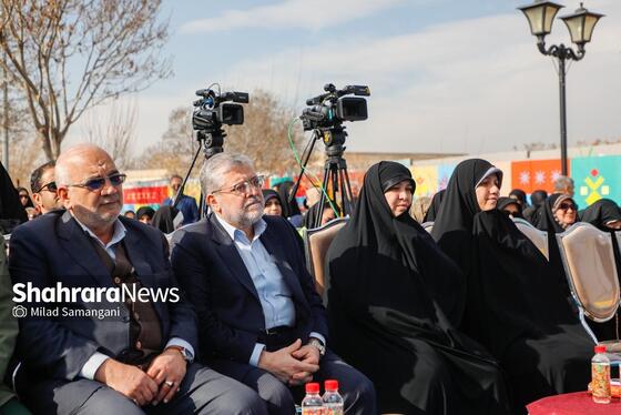 گزارش تصویری | افتتاح بوستان بانوان «شهربانو ادیب»