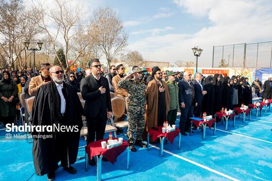 گزارش تصویری | افتتاح بوستان بانوان «شهربانو ادیب»