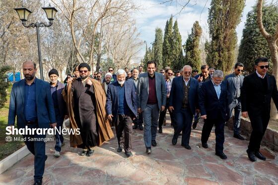 گزارش تصویری | افتتاح بوستان بانوان «شهربانو ادیب»