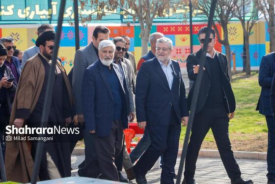 گزارش تصویری | افتتاح بوستان بانوان «شهربانو ادیب»